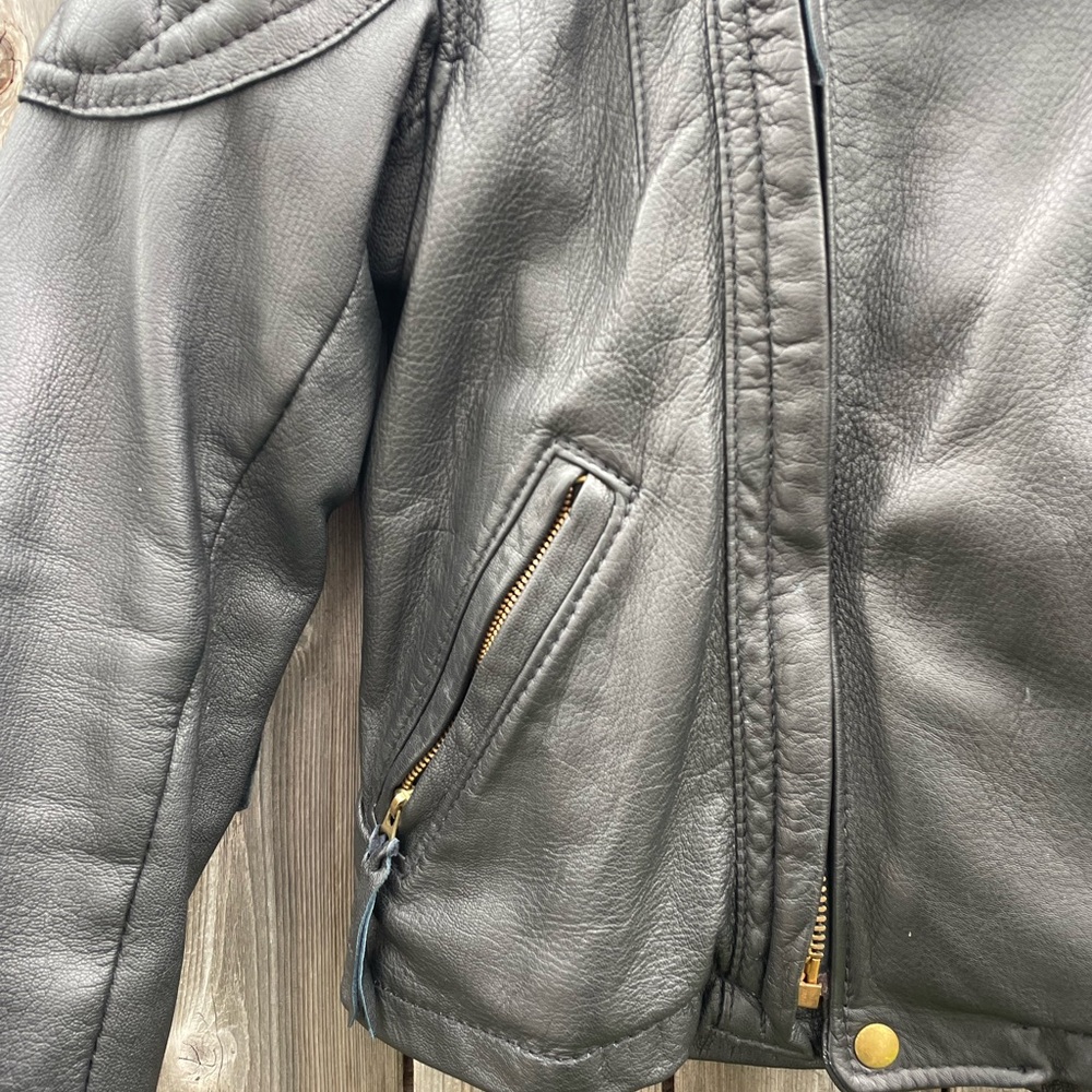 Langlitz motorcycle jacket, leather - image 8